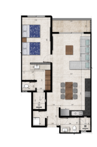 Plano del condo tipo C