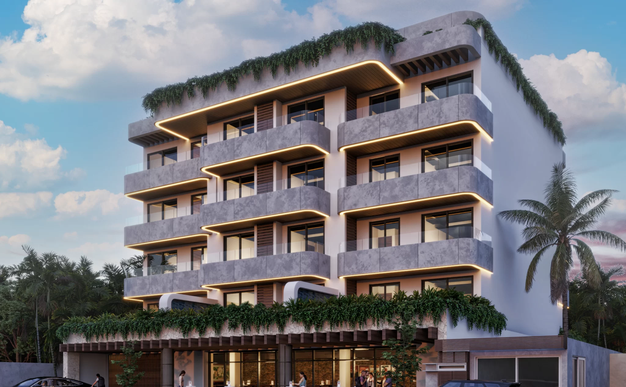 Author Architecture, Village Blu Puerto Morelos