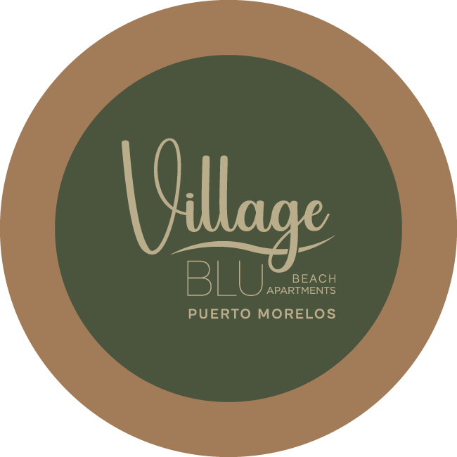 Logotipo Village Blu Condos Puerto Morelos, Riviera maya