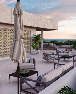 Amenidades Village Blu Puerto Morelos