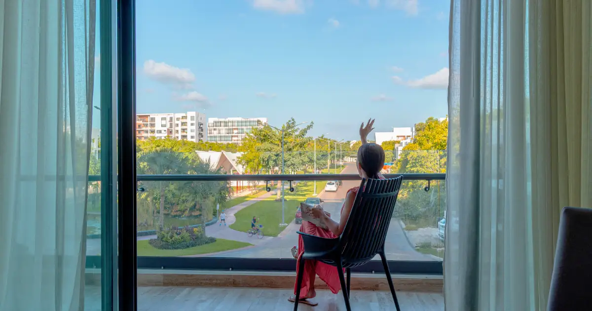Vivir dentro de un residencial privado en Cancún.