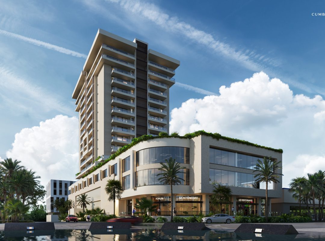 Fachada Cuore Cumbres Cancun