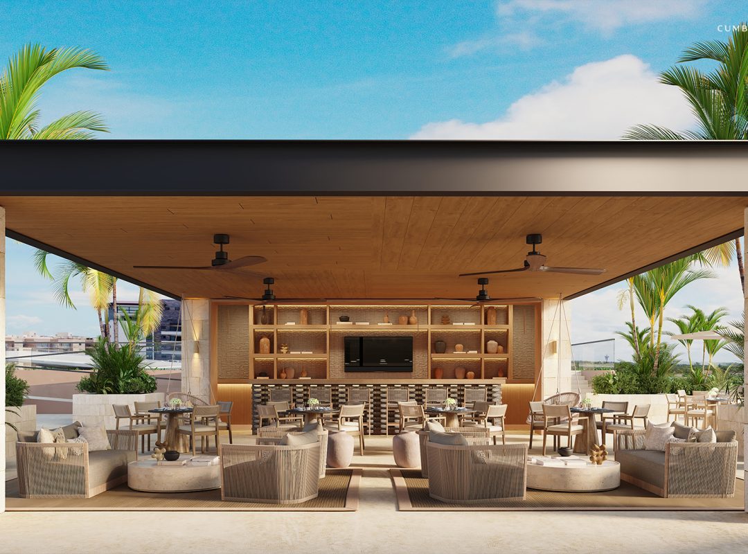 Terraza Bar en Cuore Cumbres